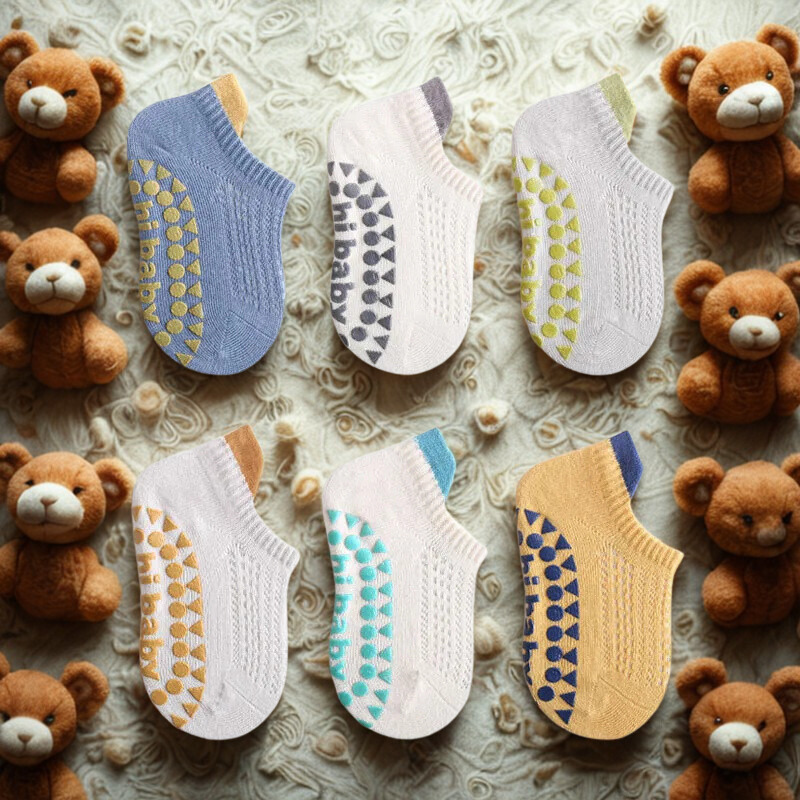 Meia 3/4 Infantil Bebê Menina Cano Alto Com Renda Vazada Algodão Canelado Luxo