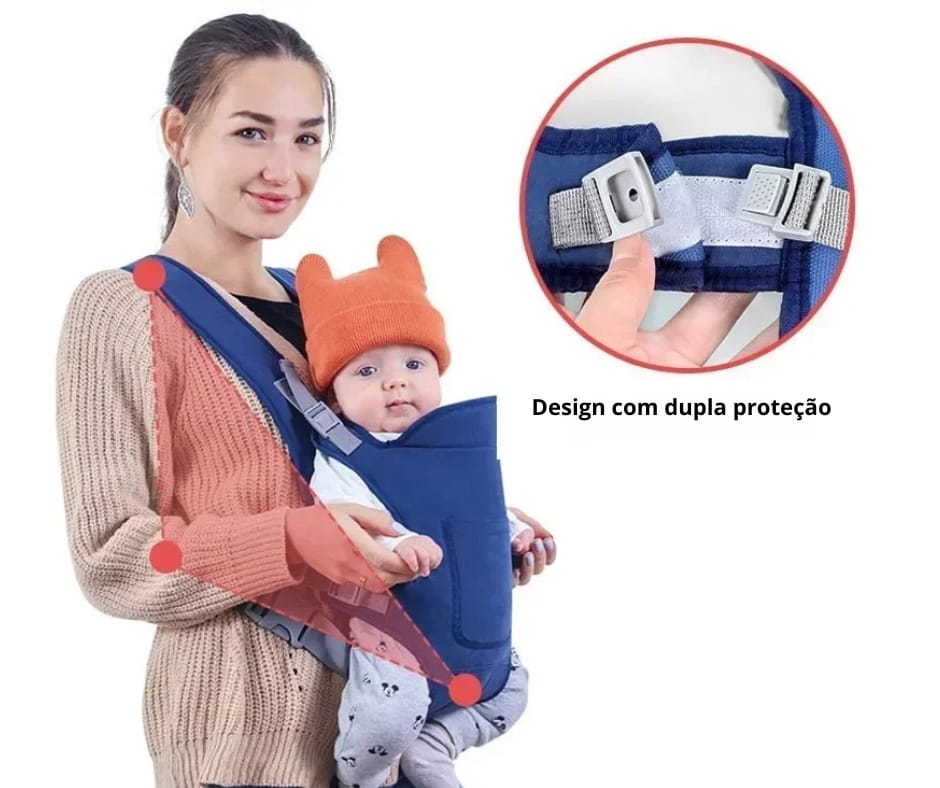 Canguru para transporte de bebês de 0 à 2 Anos