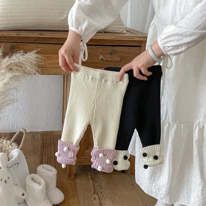 Calça Canelada para o Inverno