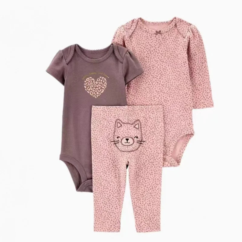 Conjunto de roupas para bebês e crianças até 2 Anos