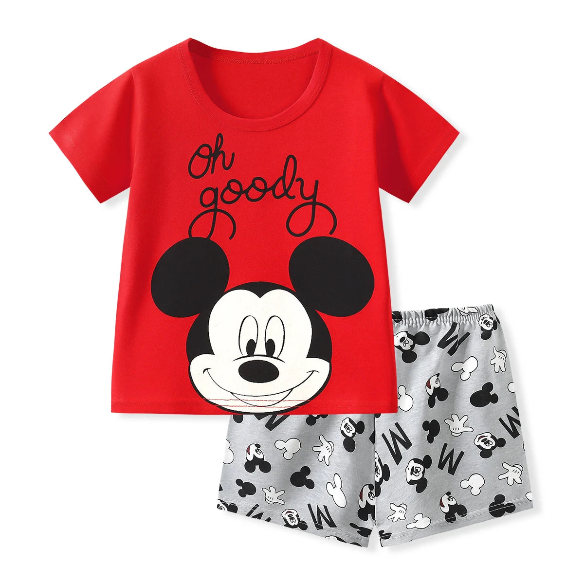 Conjunto Mickey Mouse Camiseta e Short