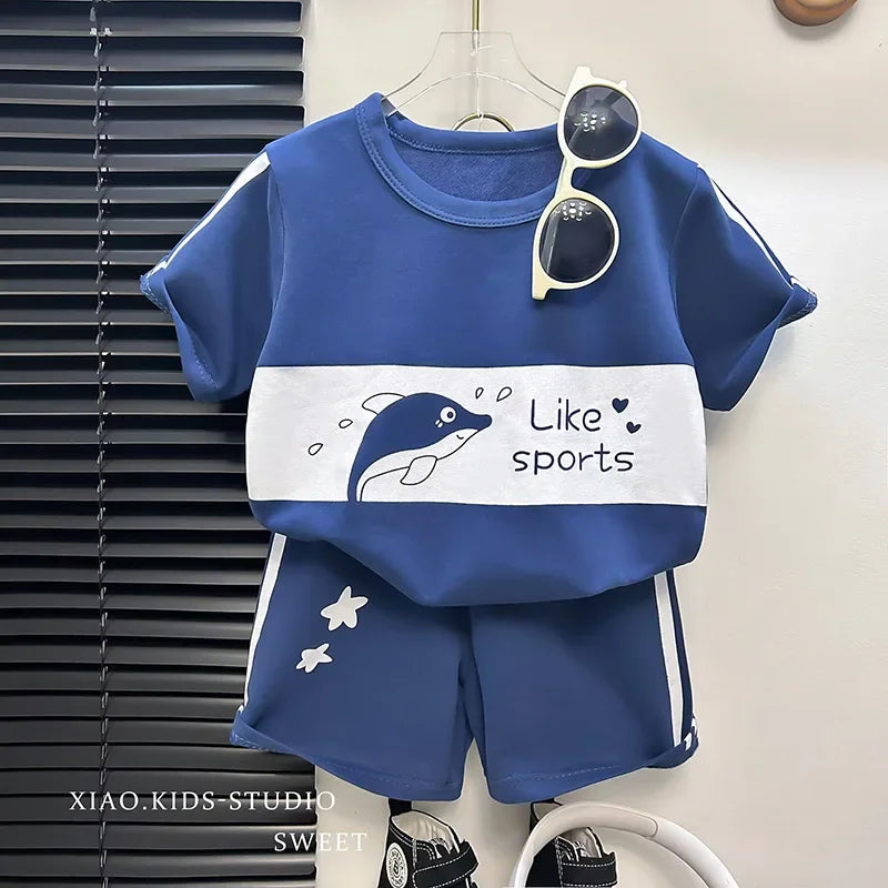 Conjunto Shorts e Camiseta