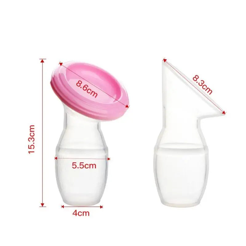 Coletor de Leite Materno de Silicone com Tampa