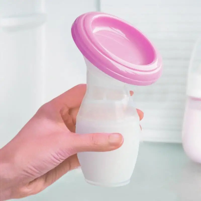 Coletor de Leite Materno de Silicone com Tampa