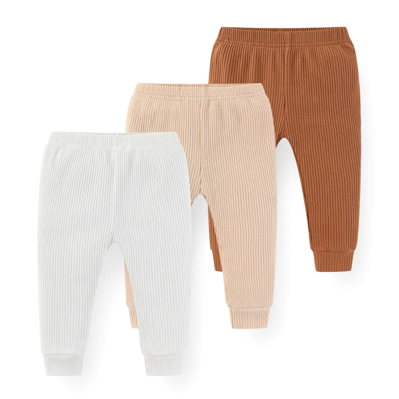Pack 3 peças Calça Canelada