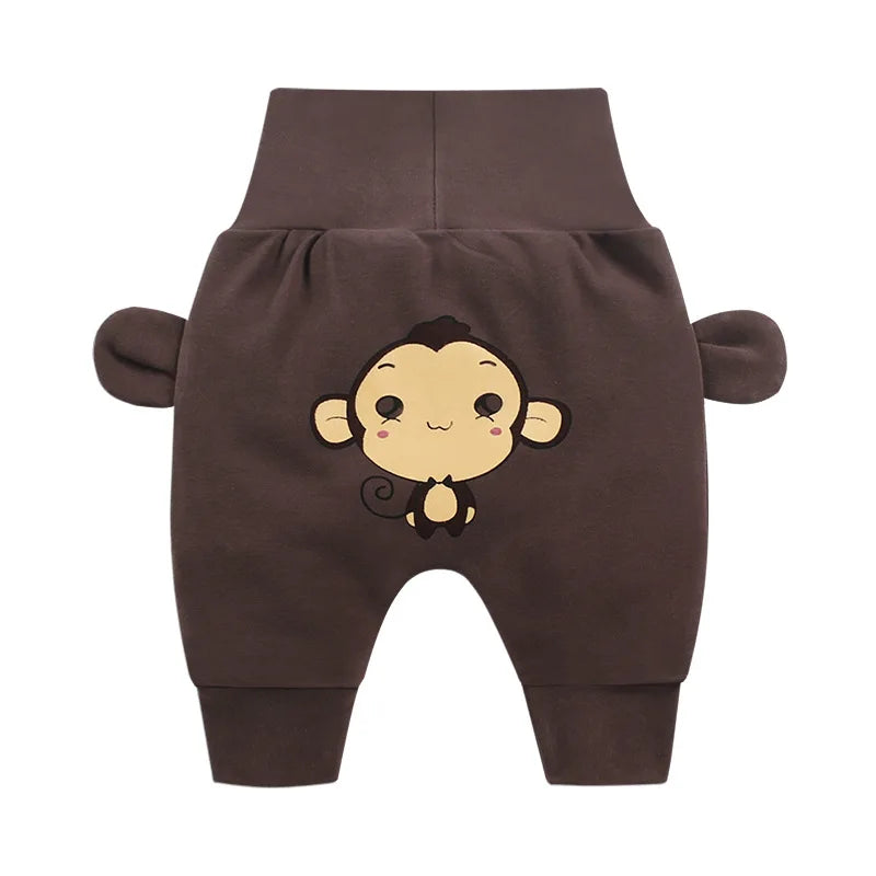Calça com desenho de animal estampado atrás