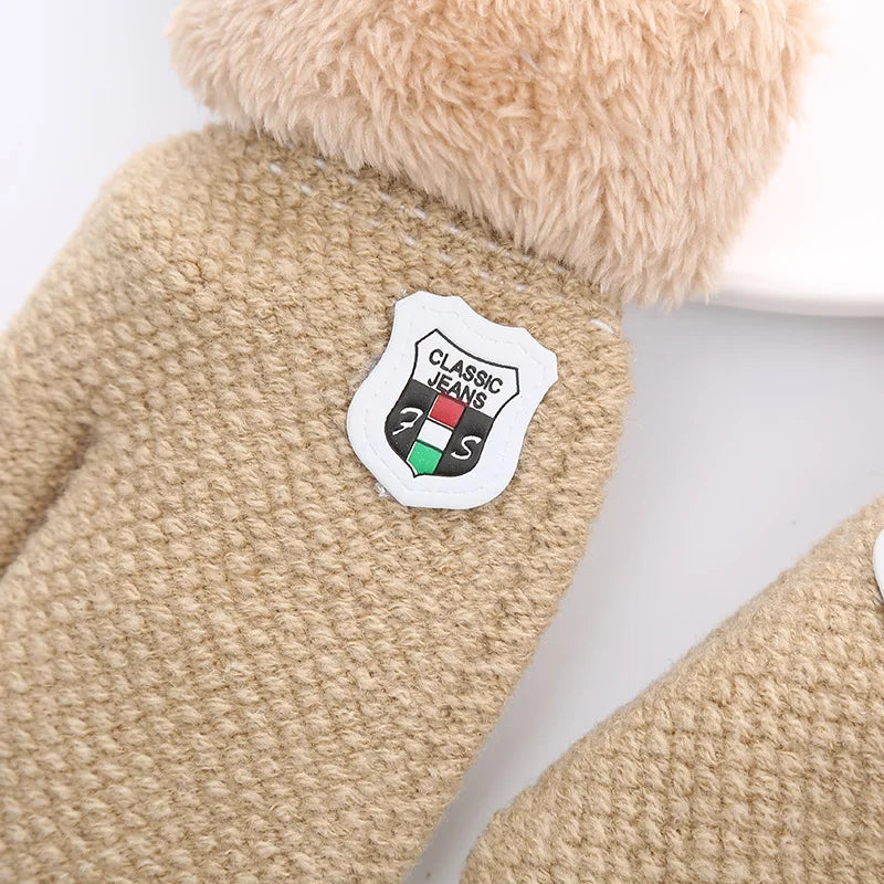 Luvas de inverno para crianças de 1 à 3 Anos