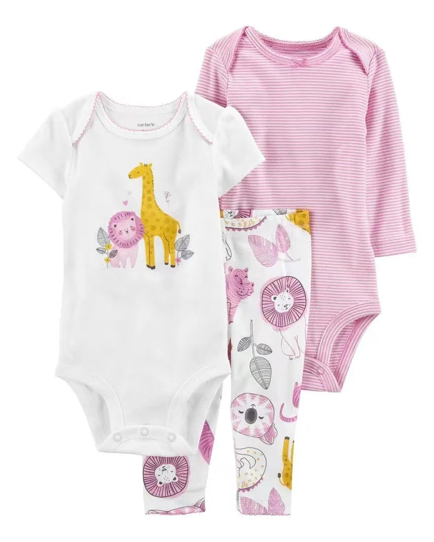 Conjunto de roupas para bebês e crianças até 2 Anos