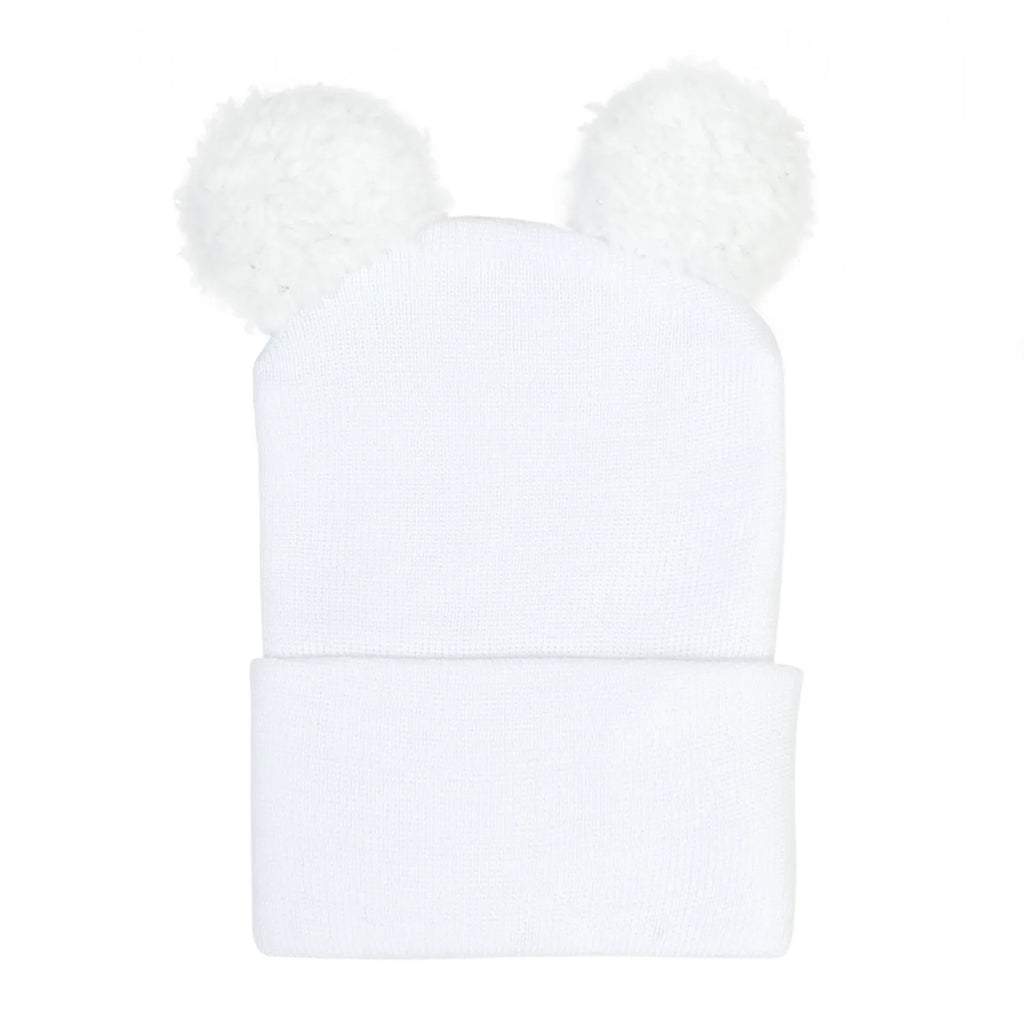 Gorro com orelhinha para bebê