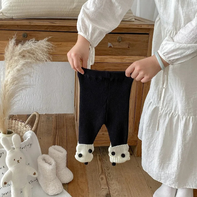 Calça Canelada para o Inverno