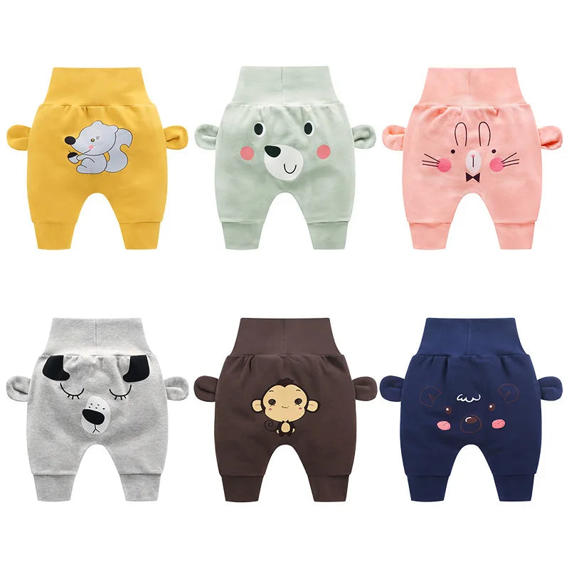 Calça com desenho de animal estampado atrás