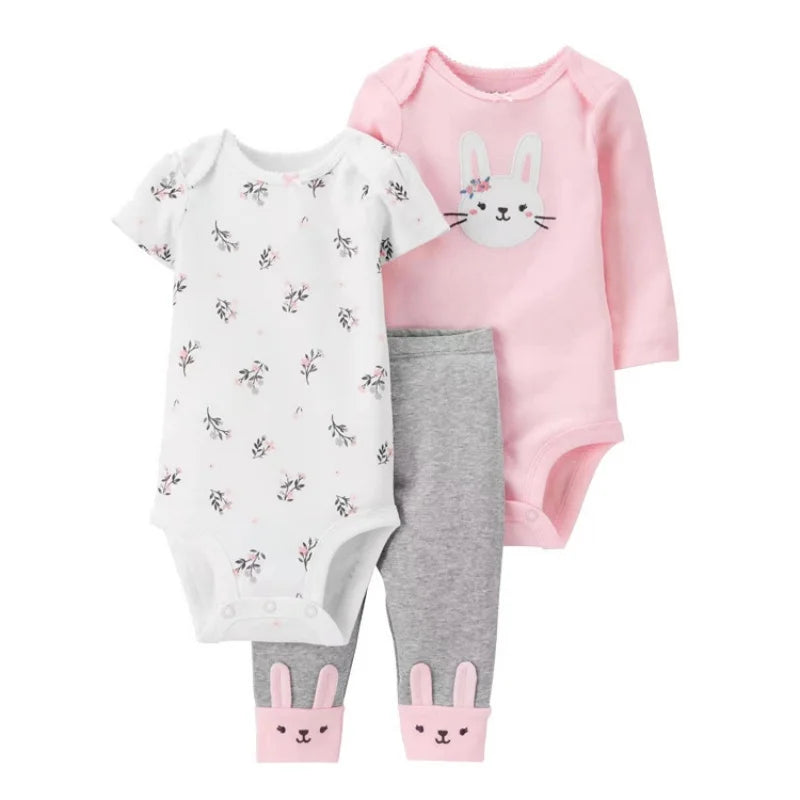 Conjunto de roupas para bebês e crianças até 2 Anos