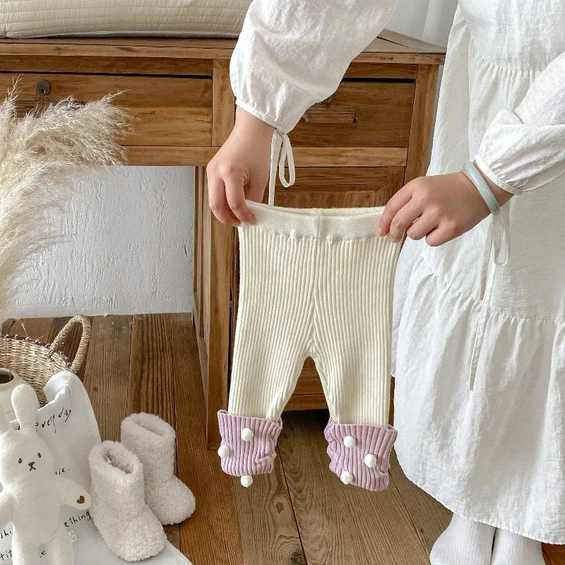 Calça Canelada para o Inverno