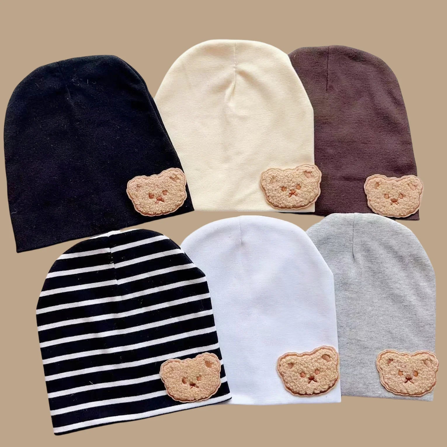 Gorro para bebê várias cores