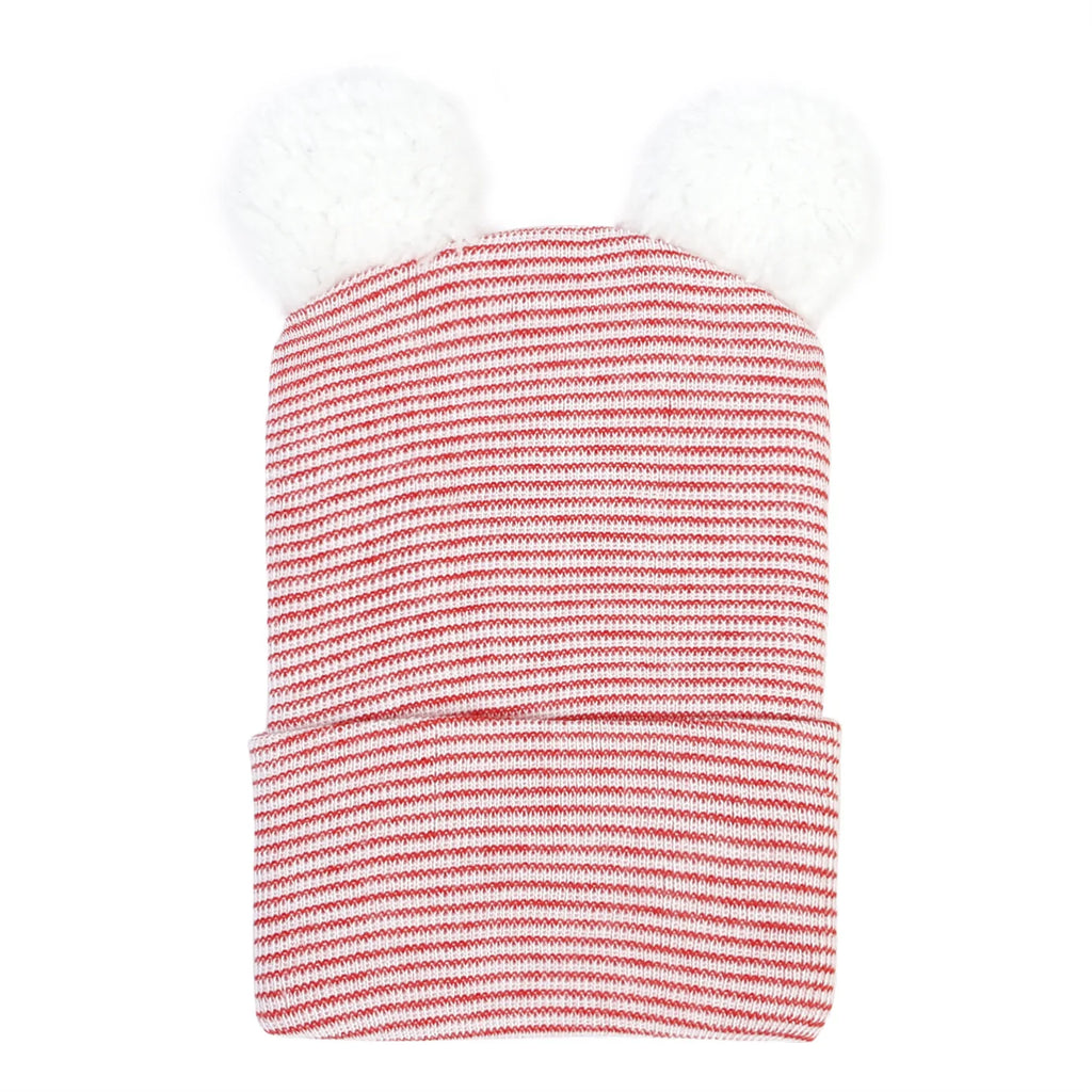 Gorro com orelhinha para bebê