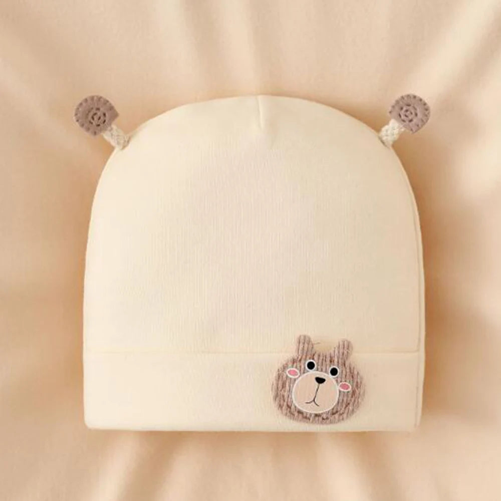 Gorro com orelhinha de urso