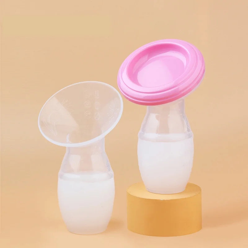 Coletor de Leite Materno de Silicone com Tampa