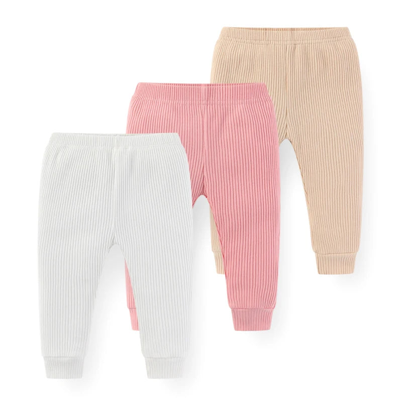 Pack 3 peças Calça Canelada