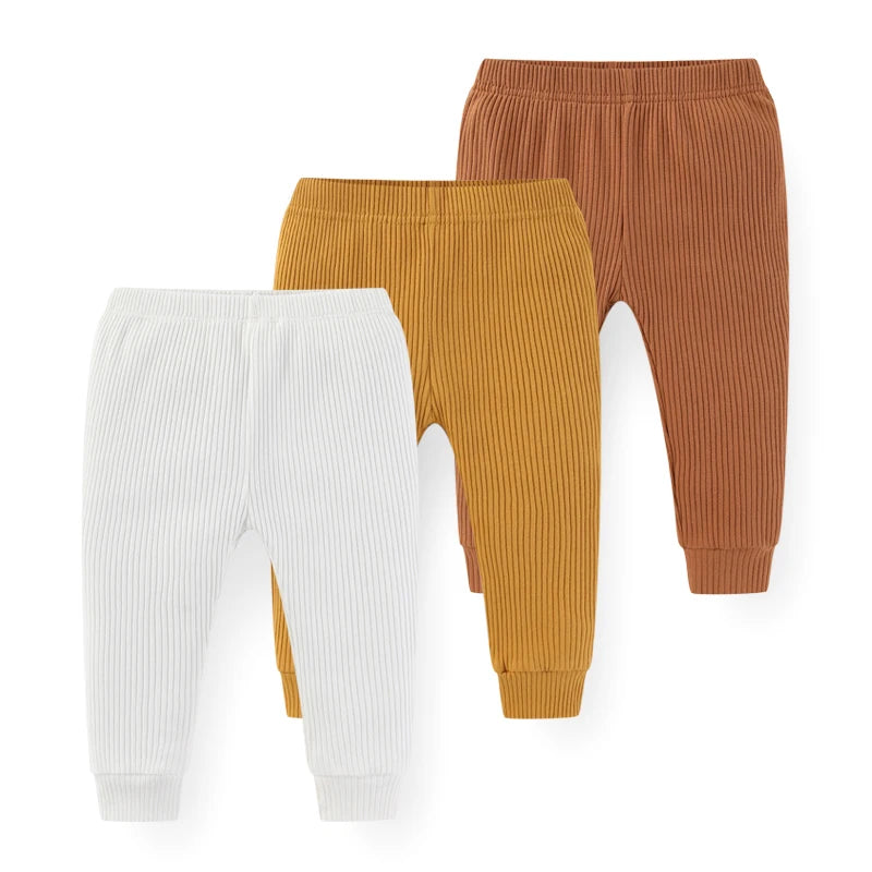 Pack 3 peças Calça Canelada