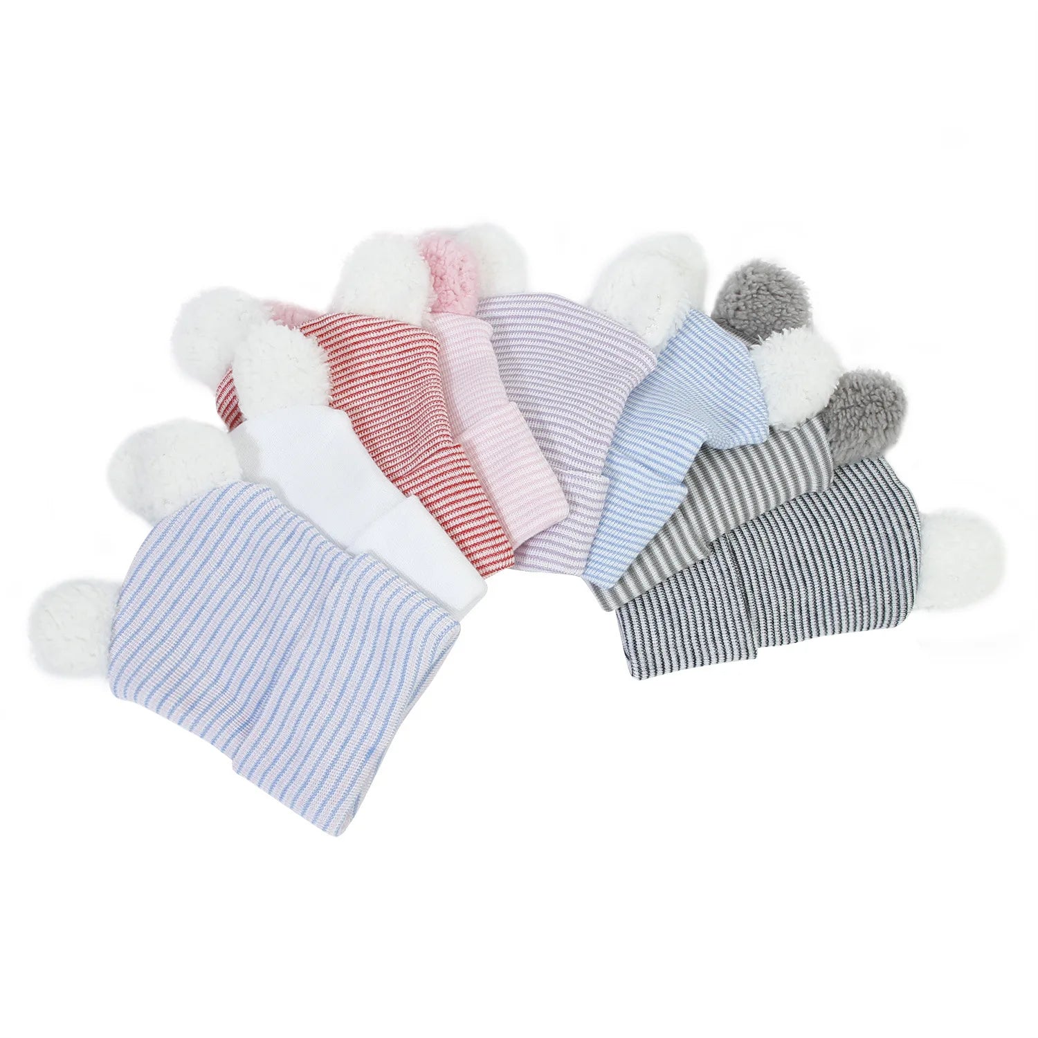 Gorro com orelhinha para bebê