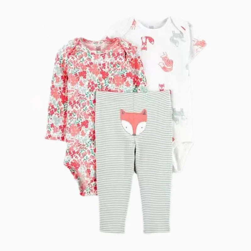 Conjunto de roupas para bebês e crianças até 2 Anos