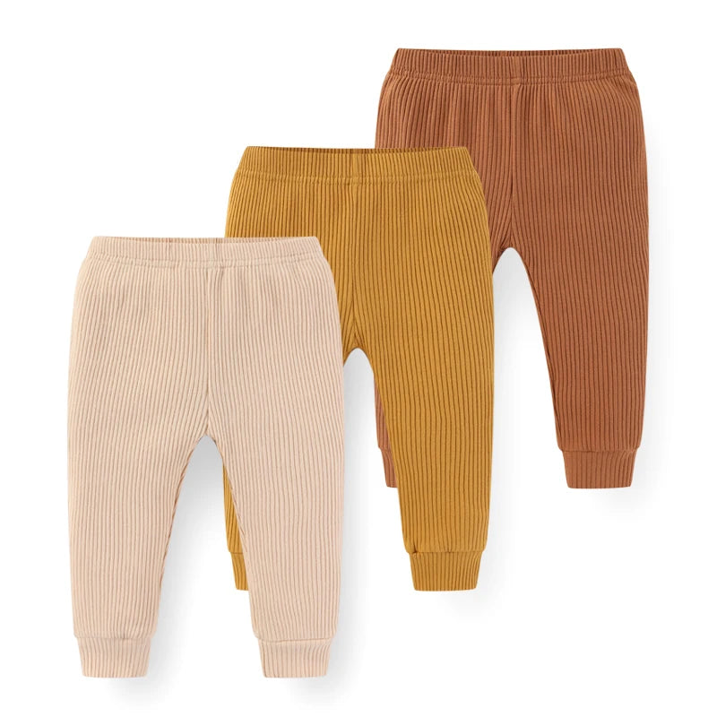 Pack 3 peças Calça Canelada