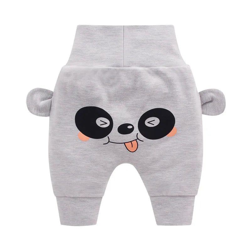Calça com desenho de animal estampado atrás