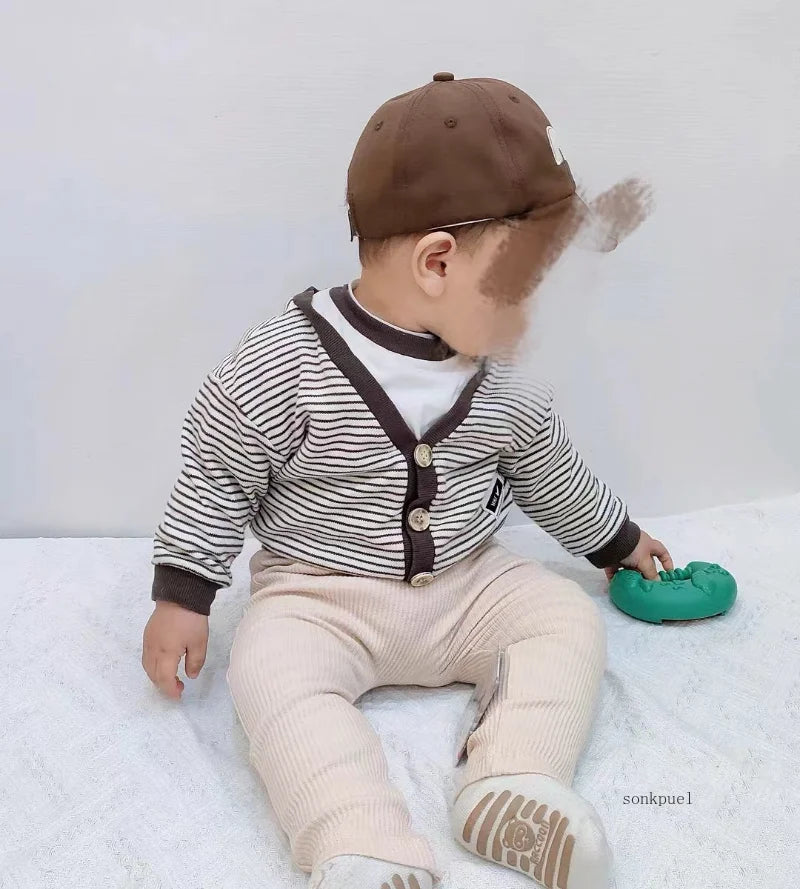 Calça Canelada para bebê