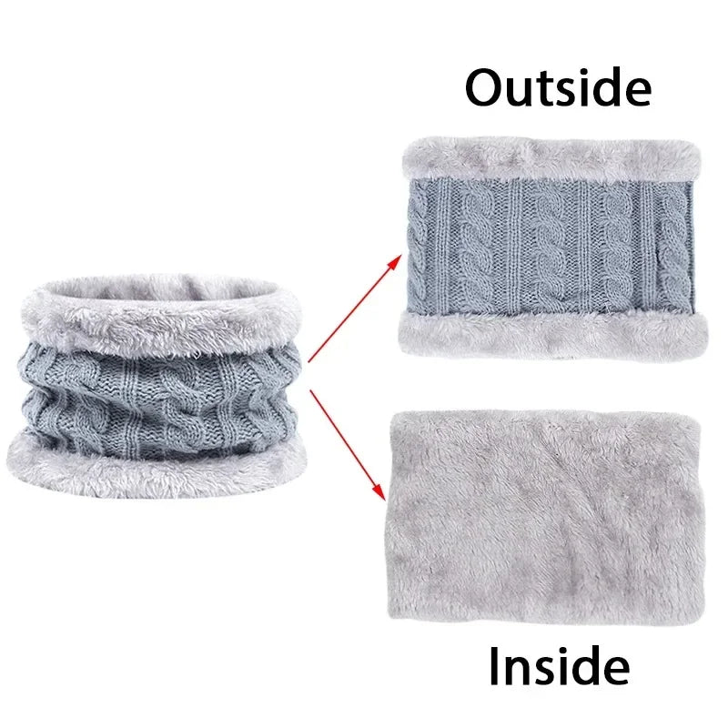 Conjunto Gorro, Cachecol e Luvas para bebês