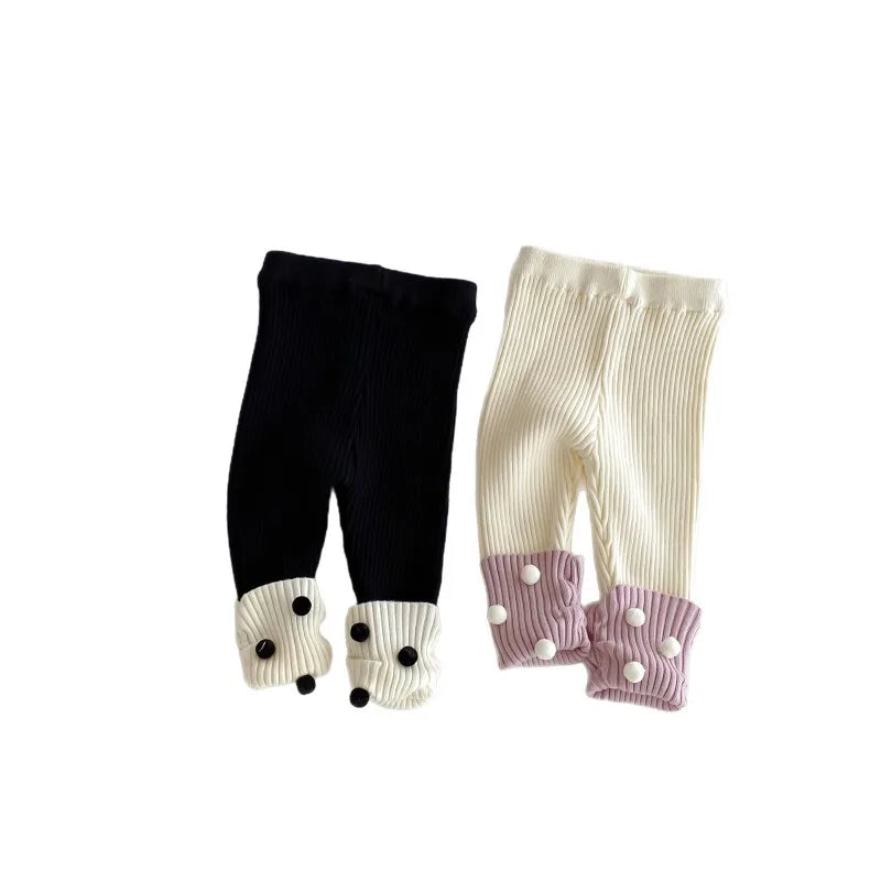 Calça Canelada para o Inverno