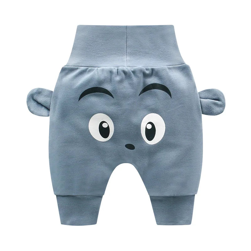Calça com desenho de animal estampado atrás
