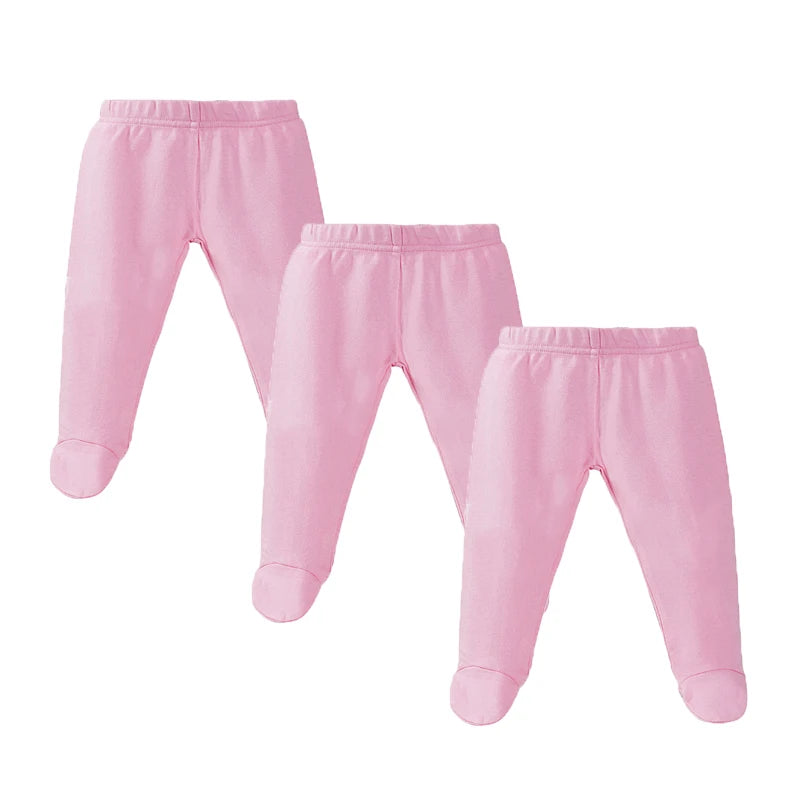Conjunto de 3 peças de calças para bebês