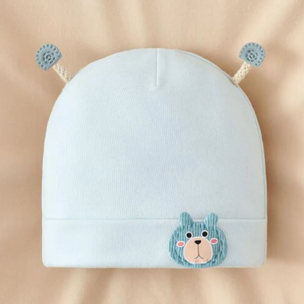 Gorro com orelhinha de urso