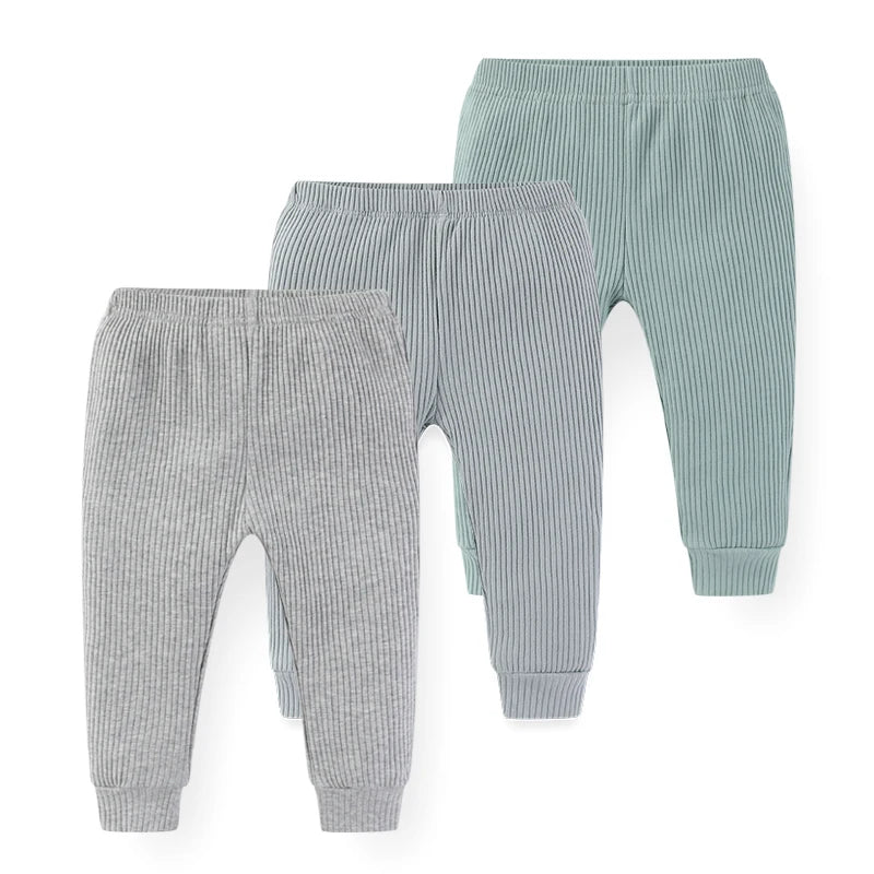 Pack 3 peças Calça Canelada