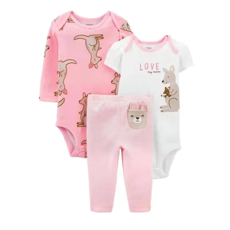 Conjunto de roupas para bebês e crianças até 2 Anos