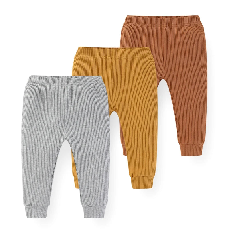 Pack 3 peças Calça Canelada