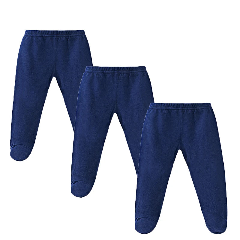 Conjunto de 3 peças de calças para bebês