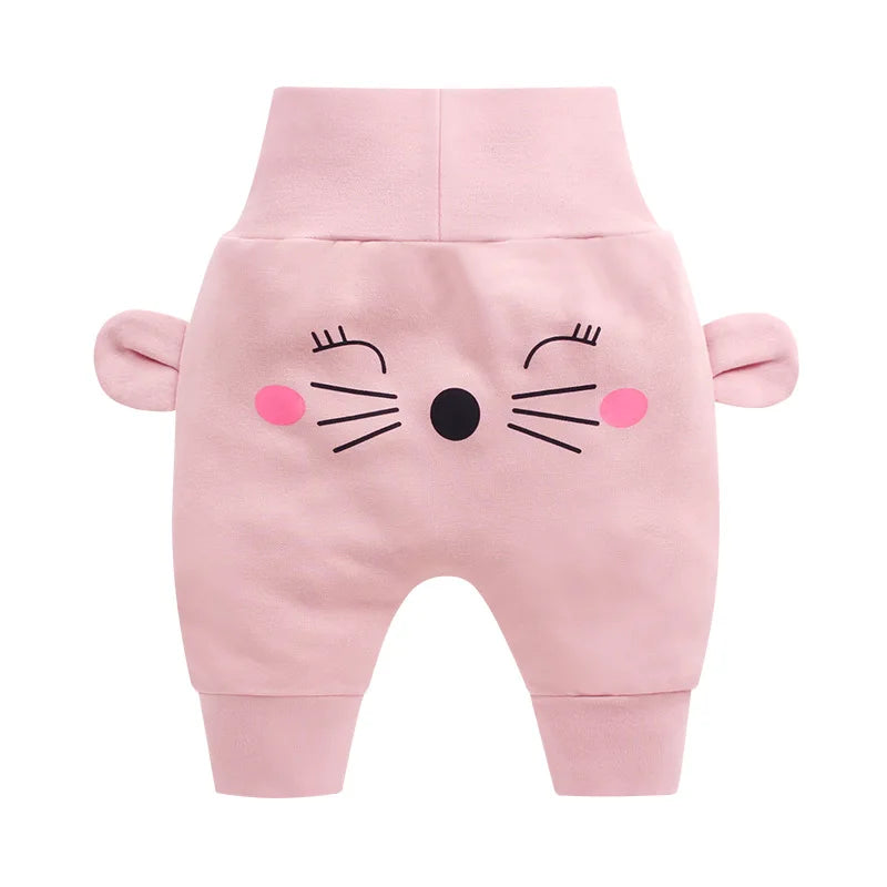 Calça com desenho de animal estampado atrás